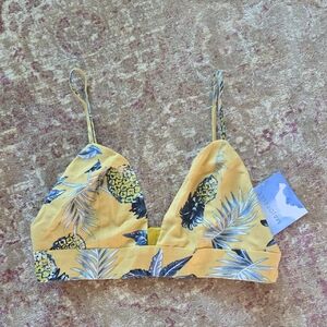 Revolve Majorelle Nikita Yellow Pineapple Top